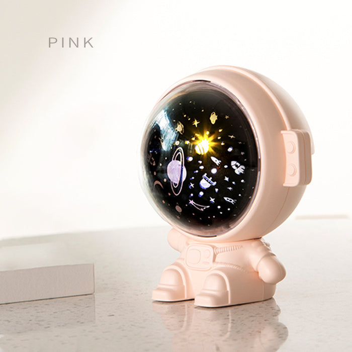 Galaxy Star Projektor Sternenhimmel Nachtlicht Astronaut Lampe Zimmer Decr Geschenk Kind Kinder Baby Weihnachten Spaceman Projektion