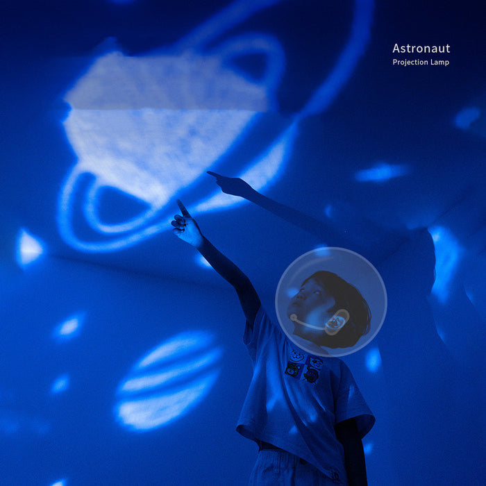 Galaxy Star Projektor Sternenhimmel Nachtlicht Astronaut Lampe Zimmer Decr Geschenk Kind Kinder Baby Weihnachten Spaceman Projektion