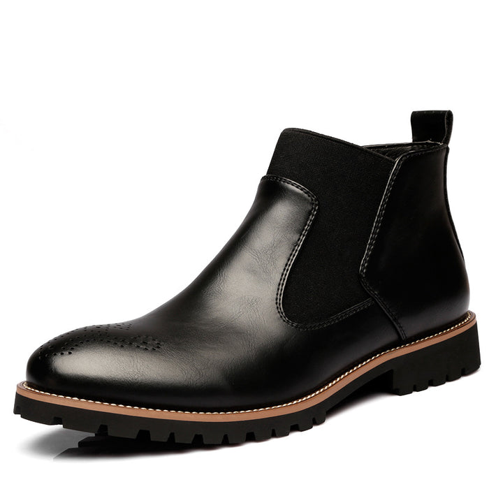 Brock Lederstiefel Männer Schuhe Männer Martin Stiefel