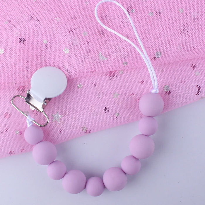 Baby Produkte Schnuller Clip Silikon Kette