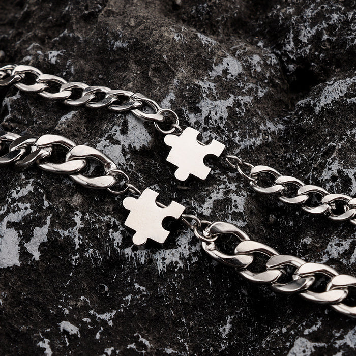 Titanium Set Armband Schmuck für Männer und Frauen