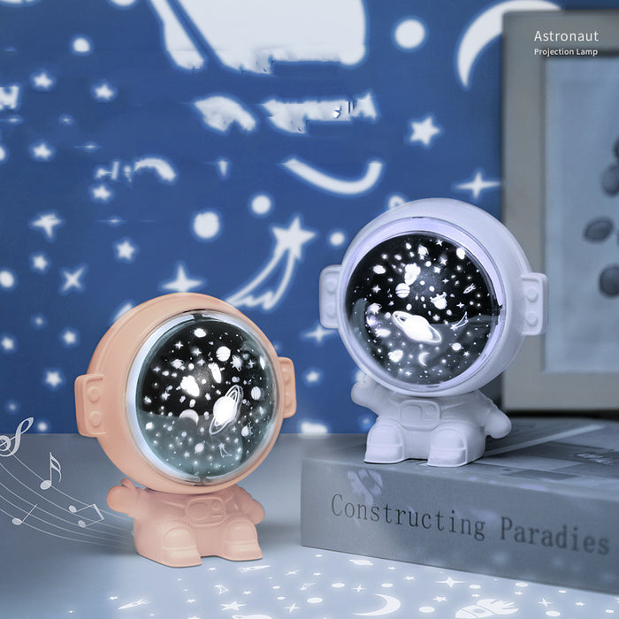 Galaxy Star Projektor Sternenhimmel Nachtlicht Astronaut Lampe Zimmer Decr Geschenk Kind Kinder Baby Weihnachten Spaceman Projektion