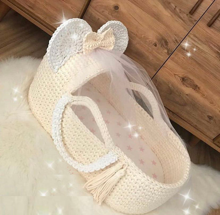 Baby bed woven material package finished product