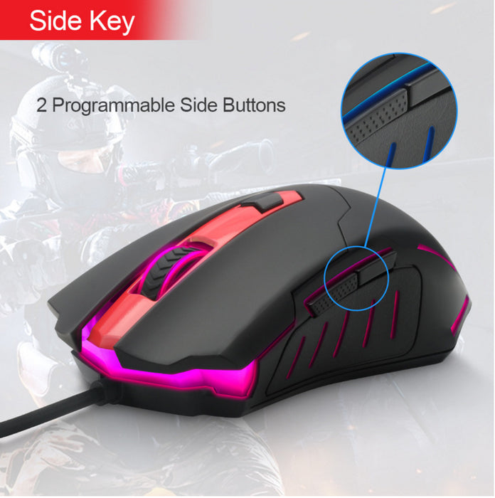 M705USB Kabelgebundene Gaming-Maus für Desktop- und Laptop-Computer