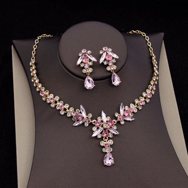 Royal Queen Brautschmuck Sets für Frauen Luxus Tiaras Crow