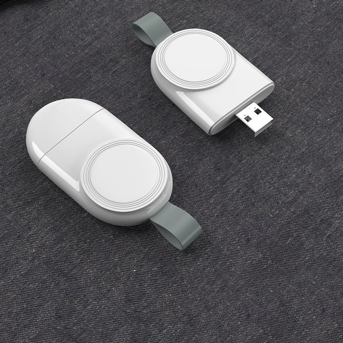 Wireless charger for magnetic wearable watch