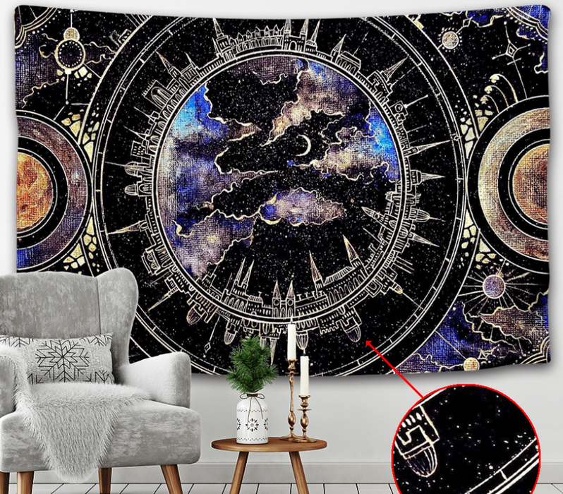 Wandteppich Home Decor Schlafzimmer Dekor Hintergrund Tuch