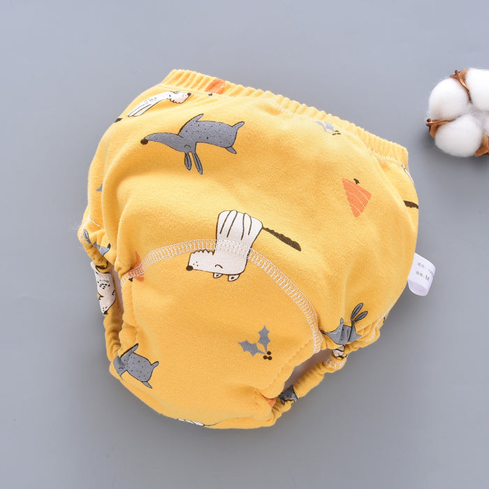Baby washable 6-layer gauze training pants