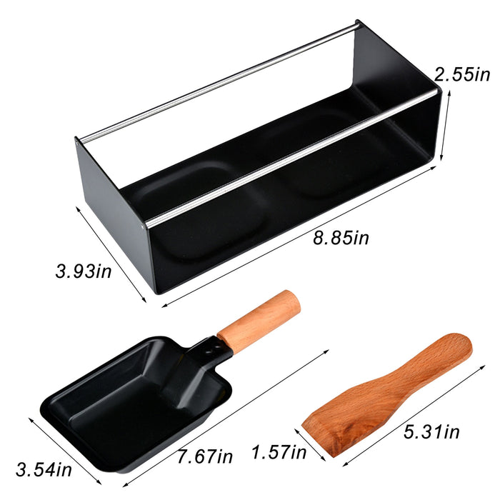 Käseschmelzer Raclette-Grill Antihaft-Raclette-Grill-Set Mini-Käse