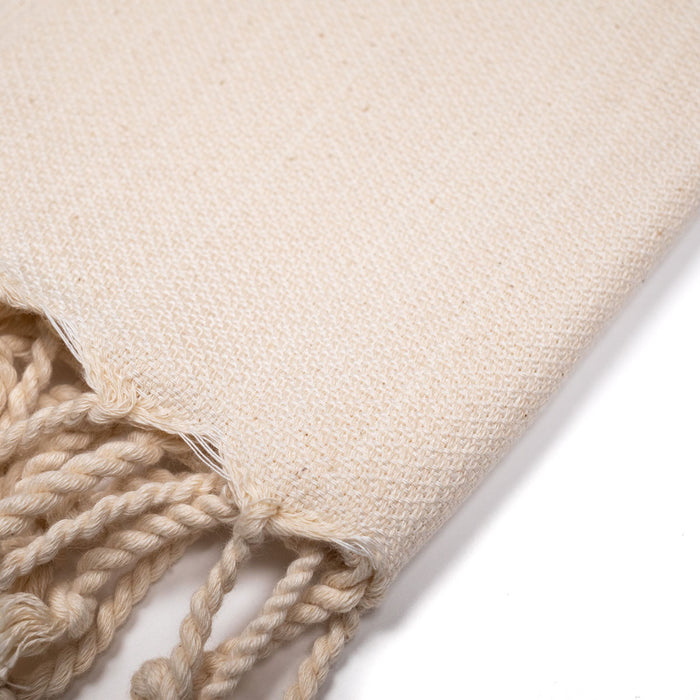 Handwoven table linen Peskir Spade | Ecru