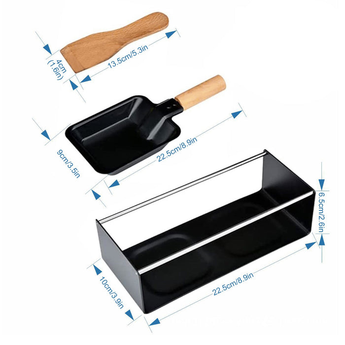 Grill-Käse-Raclette-Set Antihaft-Griller Mini-BBQ-Käsebrett