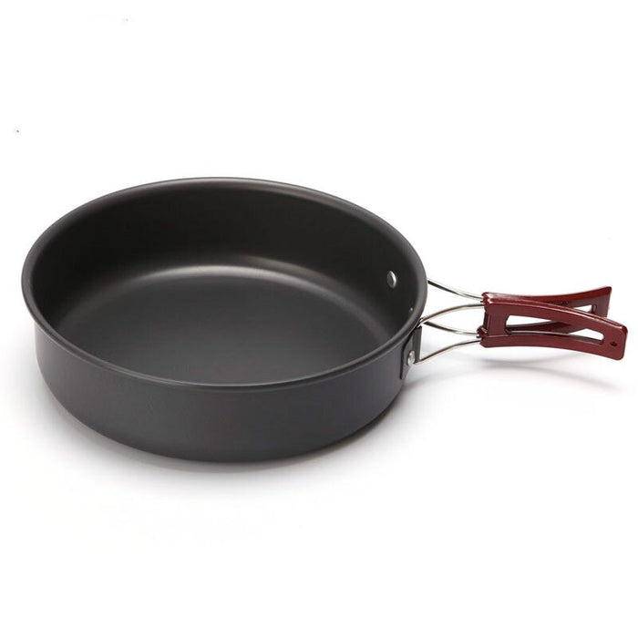 Outdoor Pot Camp Picnic Frying Pan Portable Single Cookware Camping