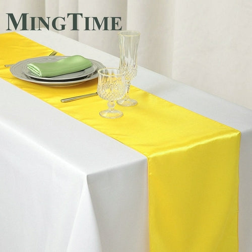 Satin Tisch Läufer 30cm X 275cm Hochzeit Party Versorgung Weihnachten Zuhause