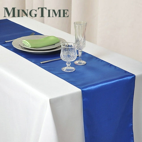 Satin Tisch Läufer 30cm X 275cm Hochzeit Party Versorgung Weihnachten Zuhause