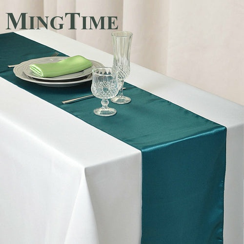 Satin Tisch Läufer 30cm X 275cm Hochzeit Party Versorgung Weihnachten Zuhause