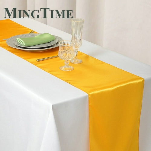 Satin Tisch Läufer 30cm X 275cm Hochzeit Party Versorgung Weihnachten Zuhause