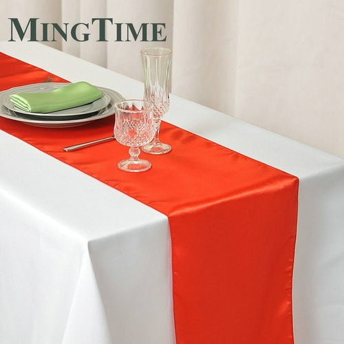 Satin Tisch Läufer 30cm X 275cm Hochzeit Party Versorgung Weihnachten Zuhause