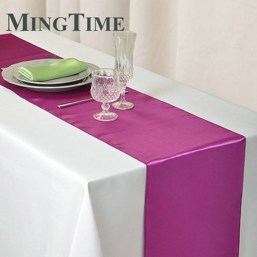 Satin Tisch Läufer 30cm X 275cm Hochzeit Party Versorgung Weihnachten Zuhause