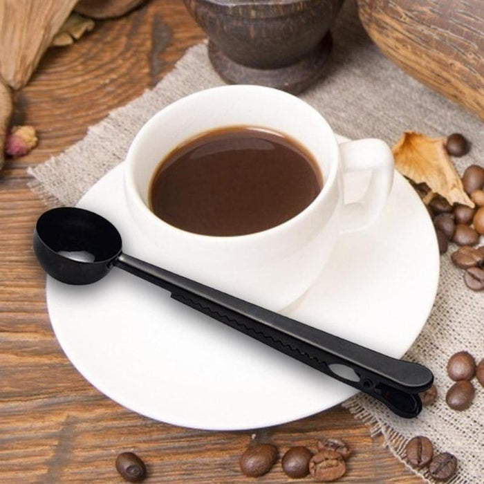 Tee Kaffee Messlöffel Scoop mit Clip Kitchen Supply Powder