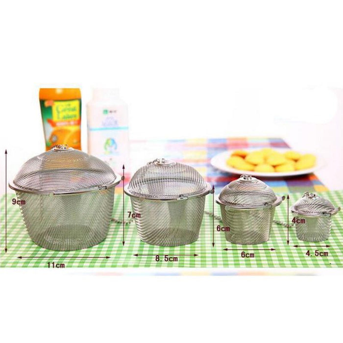 Tee, Kaffee, Eintopf, Gewürzsuppe, Kräutersieb, wiederverwendbar, rostfrei