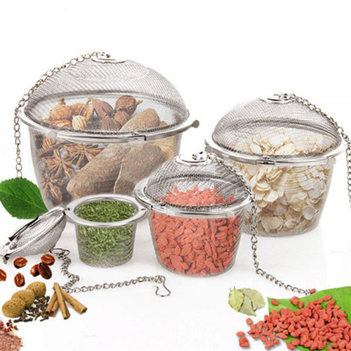 Tee, Kaffee, Eintopf, Gewürzsuppe, Kräutersieb, wiederverwendbar, rostfrei