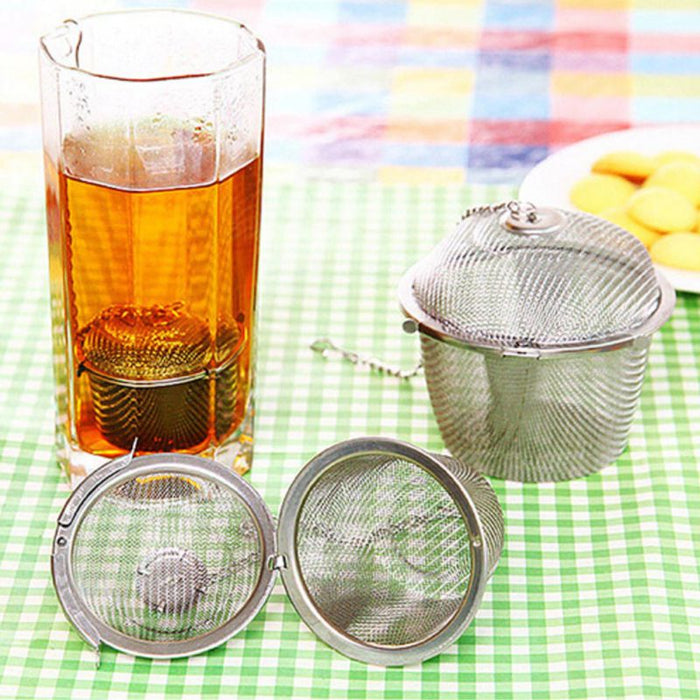 Tee, Kaffee, Eintopf, Gewürzsuppe, Kräutersieb, wiederverwendbar, rostfrei