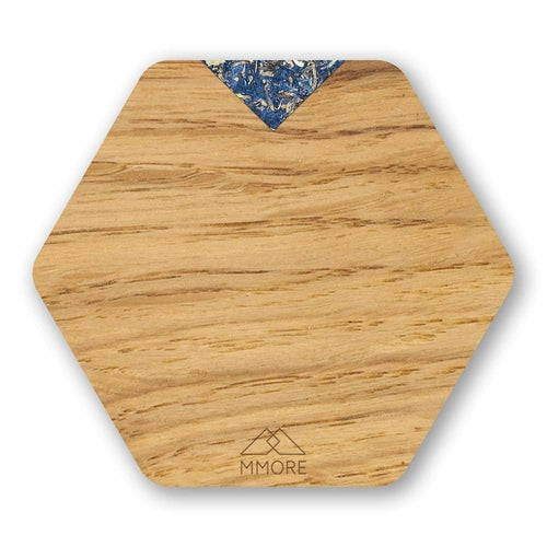 Untersetzer aus Holz - Eiche / Set mit 4 Untersetzern