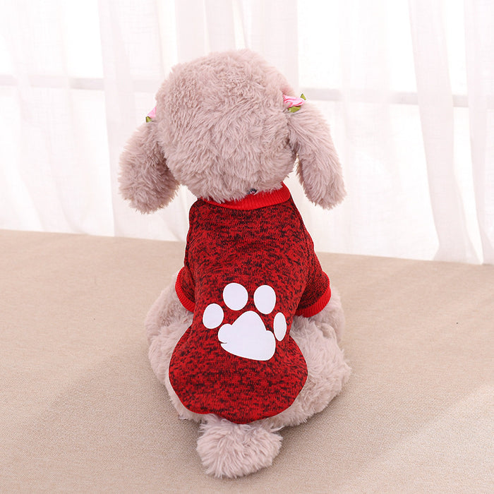 Kleidung Haustierkleidung Zweibeiniger Pullover Teddy