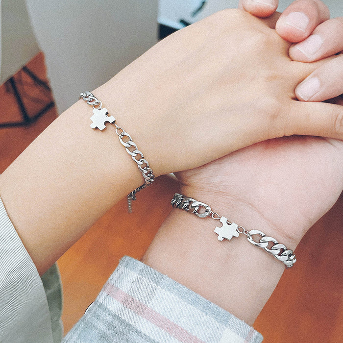 Titanium Set Armband Schmuck für Männer und Frauen