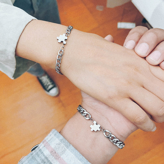 Titanium Set Armband Schmuck für Männer und Frauen