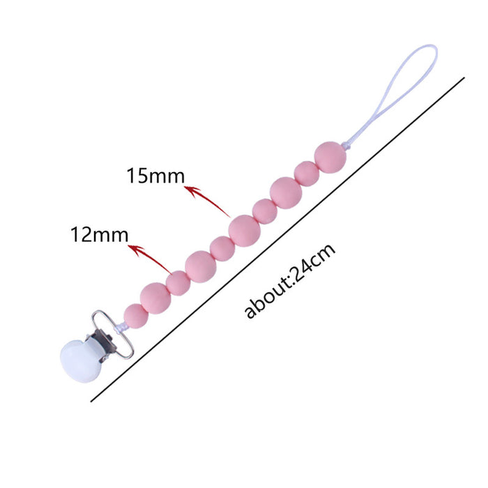 Baby Produkte Schnuller Clip Silikon Kette