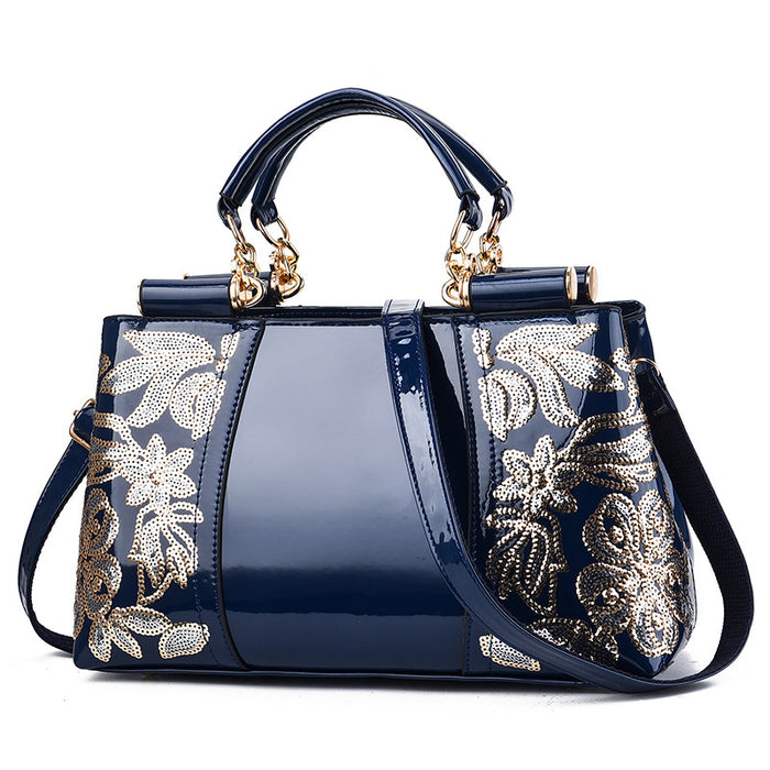 Mode Pailletten Handtaschen Frauen Umhängetaschen für Party Hochzeit Braut Tasche