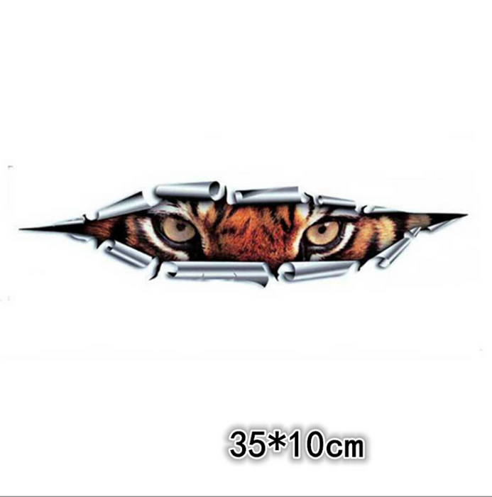Creative Personality Funny Car Sticker Scratch Occlusion