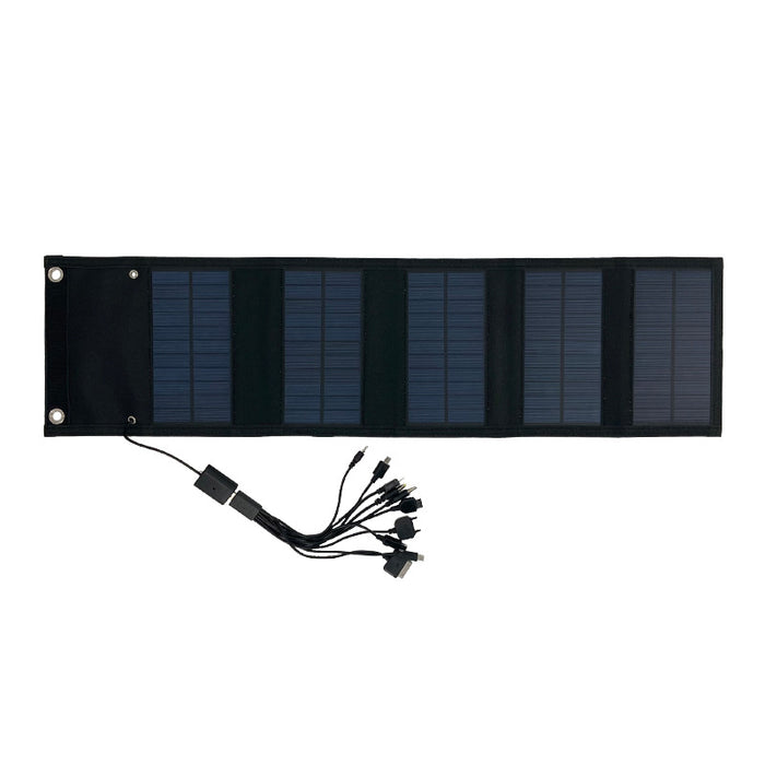 Ladegerät für Camping-Reise, Solarpanel faltbare tragbare Stromversorgung