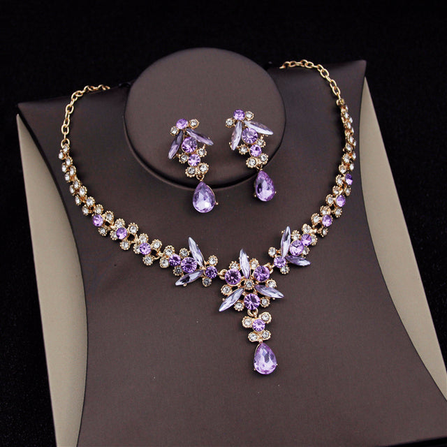 Royal Queen Brautschmuck Sets für Frauen Luxus Tiaras Crow