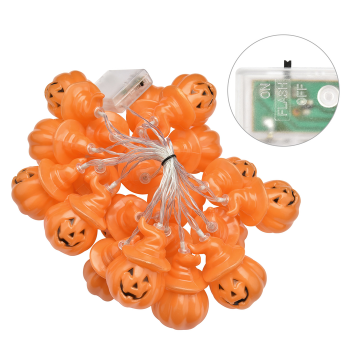 Home Decor LED Pumpkin Fairy Lights Halloween Fairy Lights