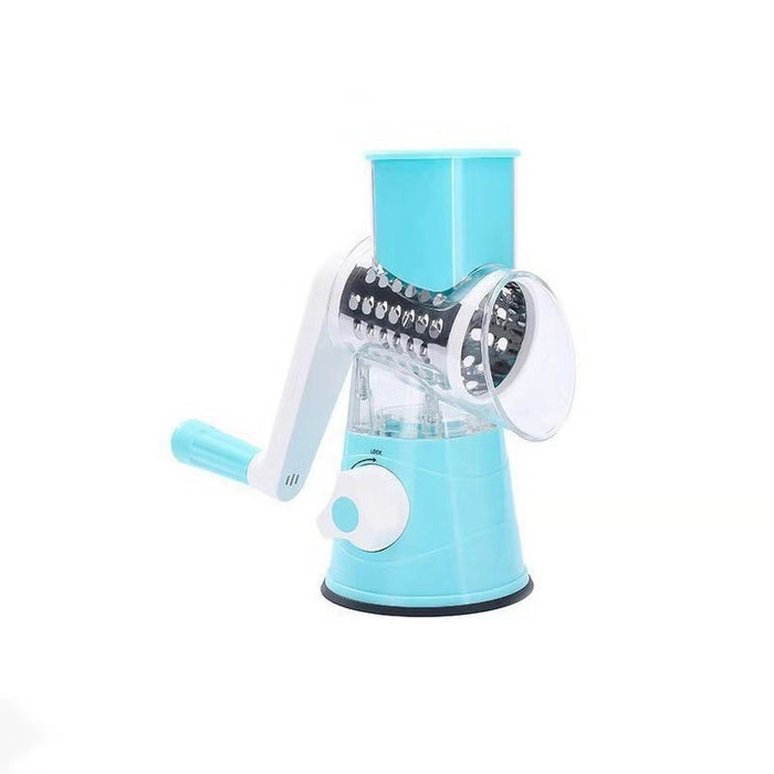 Kitchen Roll Vegetable Cutter Vertical Vegetable Cutter Rotary Grater Cutting Machine for Fruits, Vegetables and Nuts