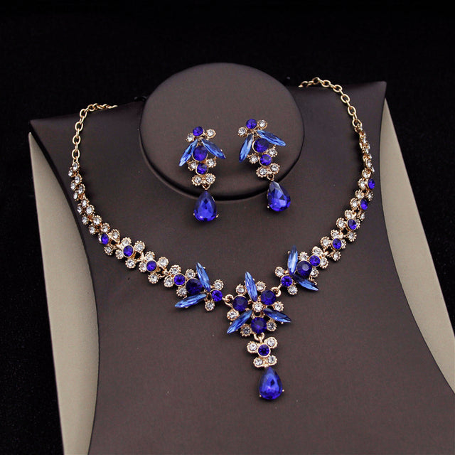 Royal Queen Brautschmuck Sets für Frauen Luxus Tiaras Crow