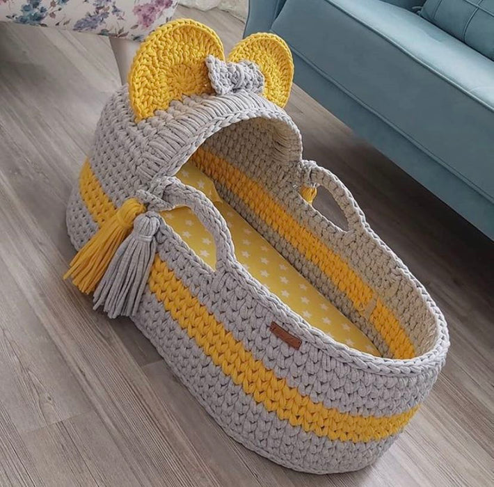 Baby bed woven material package finished product