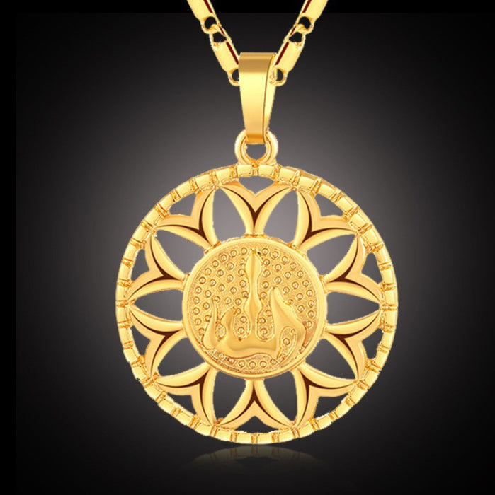 Mode Sonnenblume Halskette Schmuck für Männer und Frauen