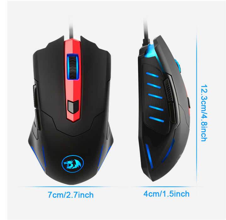 M705USB Kabelgebundene Gaming-Maus für Desktop- und Laptop-Computer